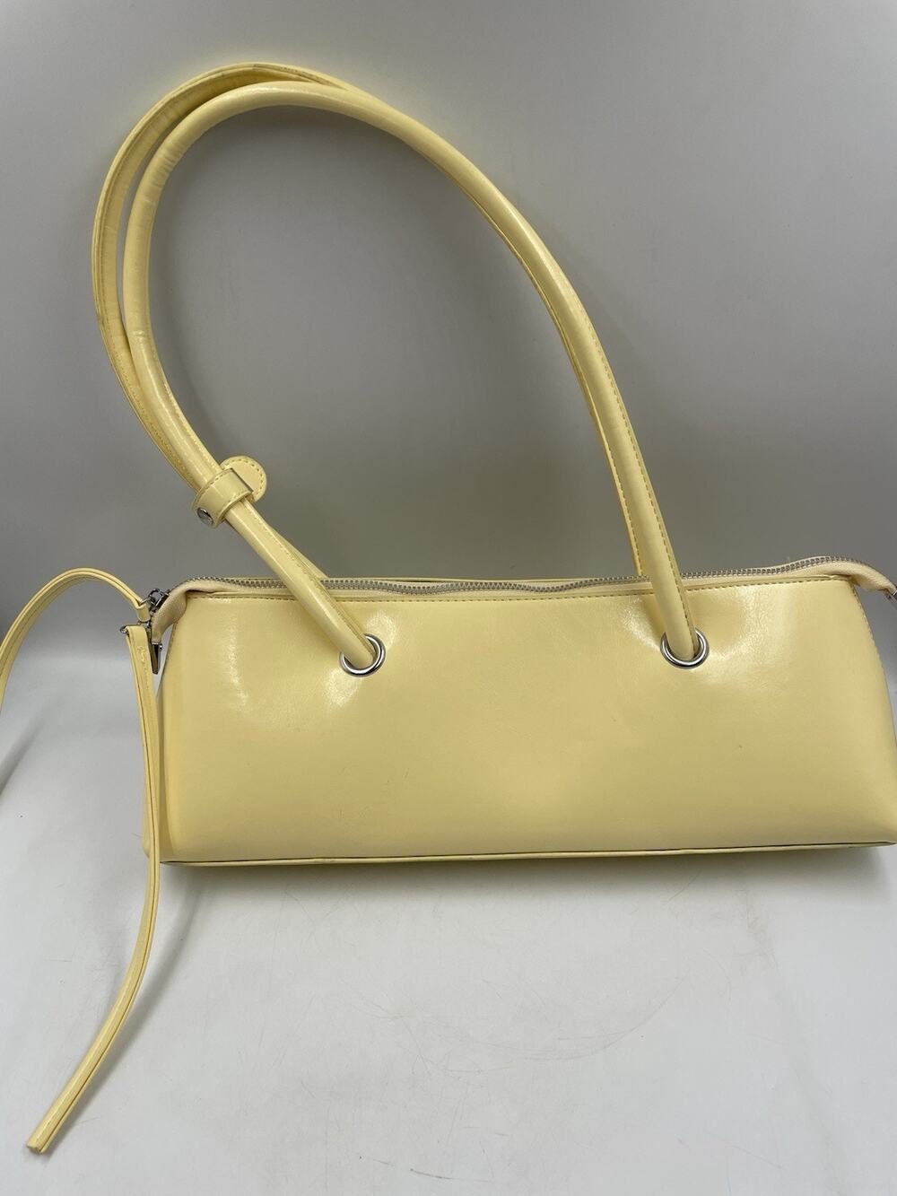 Pacsun Yellow Faux Leather Slip Shoulder Bag New